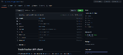 TradeTracker API Client
